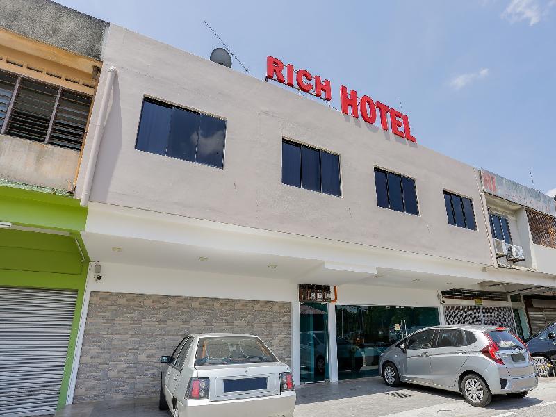 Super Oyo 89495 Rich Hotel Air Hitam Eksteriør bilde